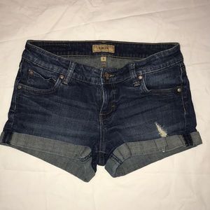 Blue Jean Shorts